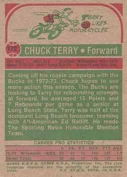 1973-74 Topps #172 Chuck Terry Back