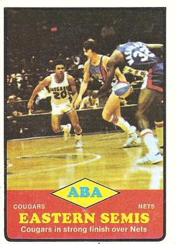 1973-74 Topps #205 ABA Eastern Semis Front