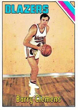 1975-76 Topps #22 Barry Clemens Front