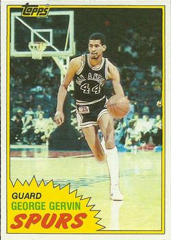 1981-82 Topps #37 George Gervin Front