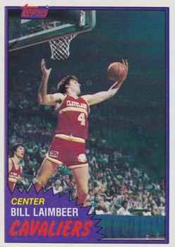 1981-82 Topps #MW74 Bill Laimbeer Front