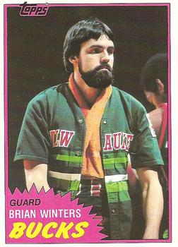 1981-82 Topps #MW100 Brian Winters Front