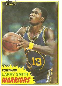 1981-82 Topps #W75 Larry Smith Front