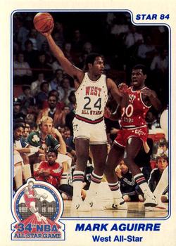 1984 Star All-Star Game Police #15 Mark Aguirre Front