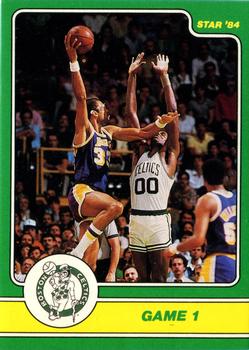 1984 Star Celtics Champs #2 Game 1 Front