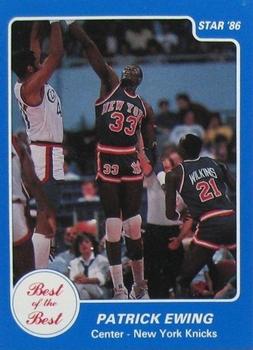 1986 Star Best of the Best #7 Patrick Ewing Front
