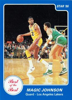 1986 Star Best of the Best #8 Magic Johnson Front