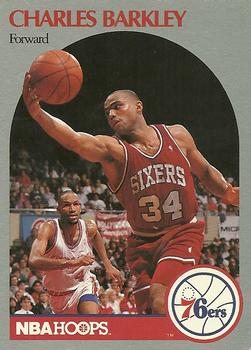 1990-91 Hoops #225 Charles Barkley Front