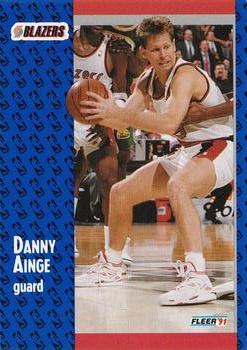 1991-92 Fleer #167 Danny Ainge Front