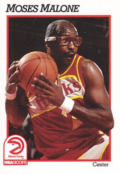 1991-92 Hoops #2 Moses Malone Front