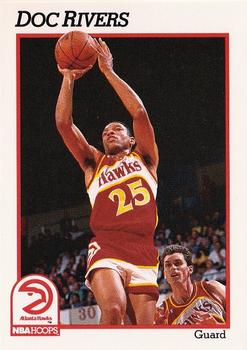 1991-92 Hoops #4 Doc Rivers Front