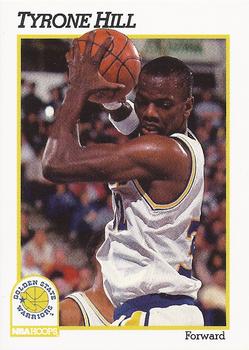 1991-92 Hoops #69 Tyrone Hill Front