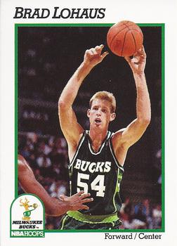 1991-92 Hoops #118 Brad Lohaus Front