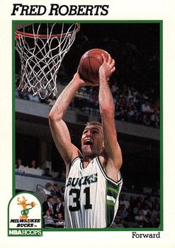 1991-92 Hoops #119 Fred Roberts Front