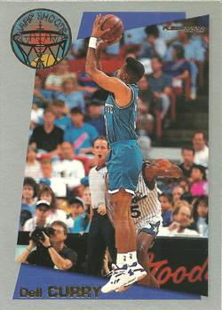 1992-93 Fleer - Sharpshooters #16 Dell Curry Front