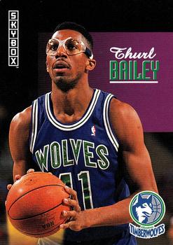 1992-93 SkyBox #141 Thurl Bailey Front