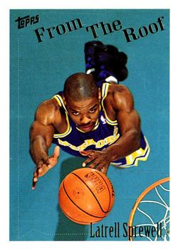 1994-95 Topps #240 Latrell Sprewell Front