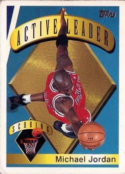 1995-96 Topps #1 Michael Jordan Front
