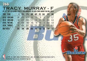 1996-97 Fleer #266 Tracy Murray Back