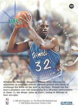 1996-97 Hoops #183 Shaquille O'Neal Back