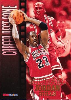 1996-97 Hoops #335 Michael Jordan Front