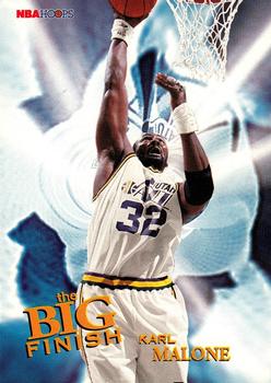 1996-97 Hoops #189 Karl Malone Front