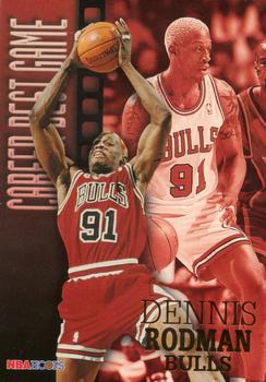 1996-97 Hoops #344 Dennis Rodman Front