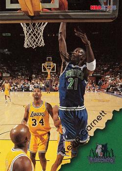 1996-97 Hoops #92 Kevin Garnett Front