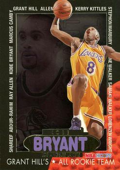 1996-97 Hoops - Grant's All-Rookies #3 Kobe Bryant Front