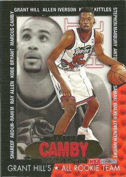 1996-97 Hoops - Grant's All-Rookies #4 Marcus Camby Front