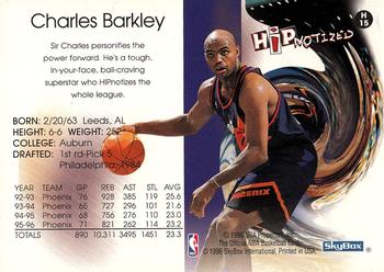 1996-97 Hoops - Hipnotized #H15 Charles Barkley Back