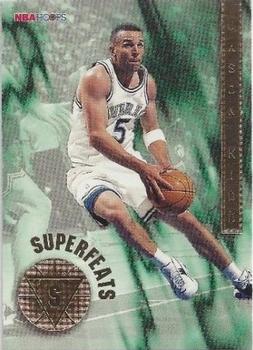 1996-97 Hoops - Superfeats #2 Jason Kidd Front