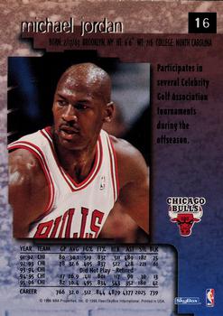 1996-97 SkyBox Premium - Star Rubies #16 Michael Jordan Back