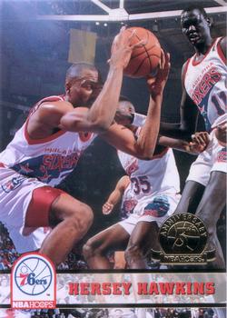 1993-94 Hoops - Fifth Anniversary Gold #163 Hersey Hawkins Front
