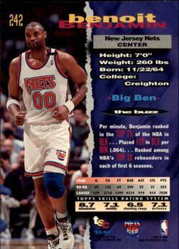 1993-94 Stadium Club - 1994 NBA Finals Super Teams Exchange #242 Benoit Benjamin Back