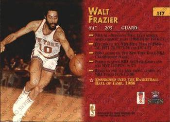 1996-97 Topps Stars - Members Only #117 Walt Frazier Back