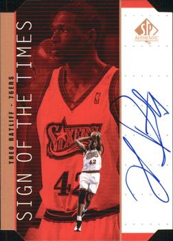1998-99 SP Authentic - Sign of the Times Bronze #TR Theo Ratliff Front
