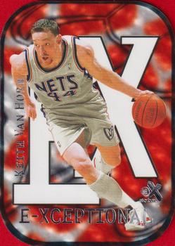 1999-00 E-X - E-Xceptional Red #5XC Keith Van Horn Front