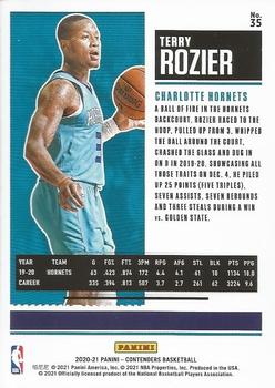 2020-21 Panini Contenders #35 Terry Rozier Back
