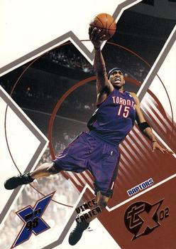 2002-03 Topps Xpectations - Xcitement #10 Vince Carter Front