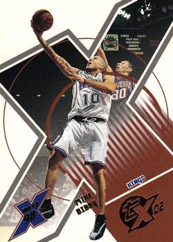 2002-03 Topps Xpectations - Xcitement #13 Mike Bibby Front