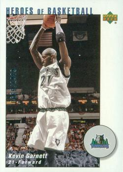 2002-03 UD Authentics - Kevin Garnett Heroes of Basketball #KG8 Kevin Garnett Front