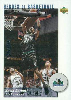2002-03 UD Authentics - Kevin Garnett Heroes of Basketball #KG9 Kevin Garnett Front