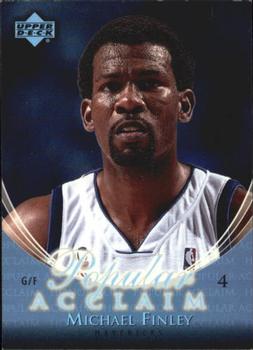 2002-03 Upper Deck Honor Roll - Popular Acclaim #PA4 Michael Finley Front