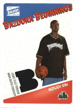 2003-04 Bazooka - Beginnings #BBE-NE Ndudi Ebi Front