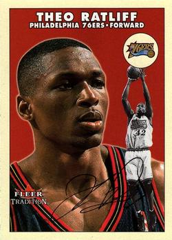 2000-01 Fleer Tradition Glossy #19 Theo Ratliff Front