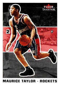 2003-04 Fleer Tradition #9 Maurice Taylor Front