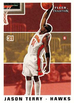2003-04 Fleer Tradition #16 Jason Terry Front