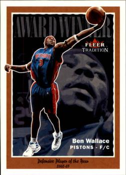 2003-04 Fleer Tradition #224 Ben Wallace Front