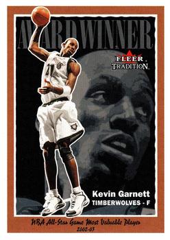 2003-04 Fleer Tradition #228 Kevin Garnett Front